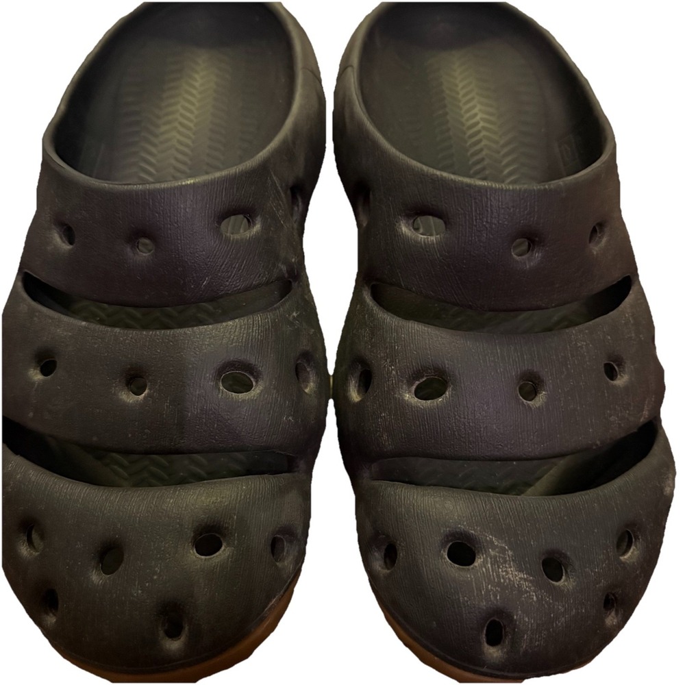 Men's Keen Yogui Arts slip-on EVA Clog  Gray Size 12 Rubber Camping Hiking